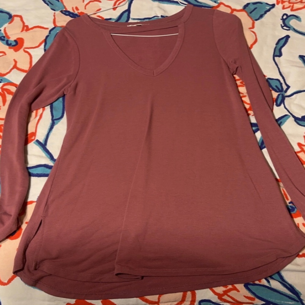 Purple shirt